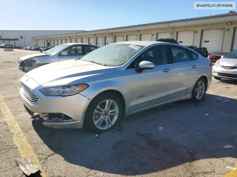 3FA6P0LU1JR195036 — 2018 Ford Fusion, Сторона, фото до ремонта