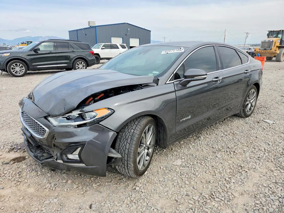 2019 FORD FUSION VIN 3FA6P0RU2KR106471 фото 1