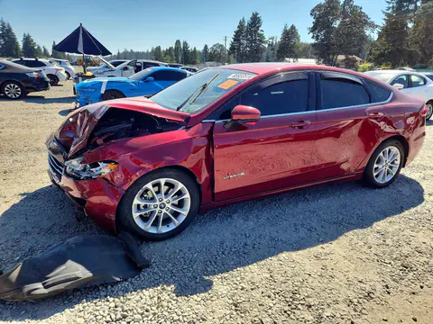 3FA6P0LU0KR179718 — 2019 Ford Fusion, Передняя часть (Front End), фото до ремонта