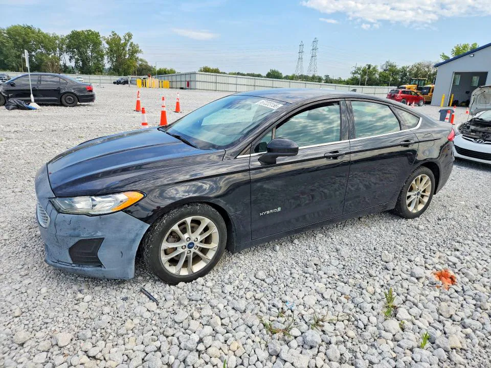 2019 FORD FUSION VIN 3FA6P0LU9KR281891 фото 1