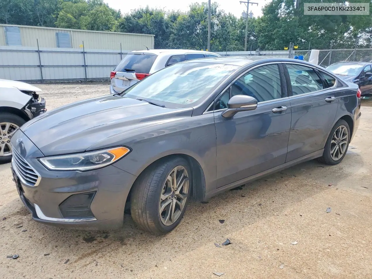 3FA6P0CD1KR233401 Ford Fusion 2019 — повреждение Ходовая часть, фото до ремонта