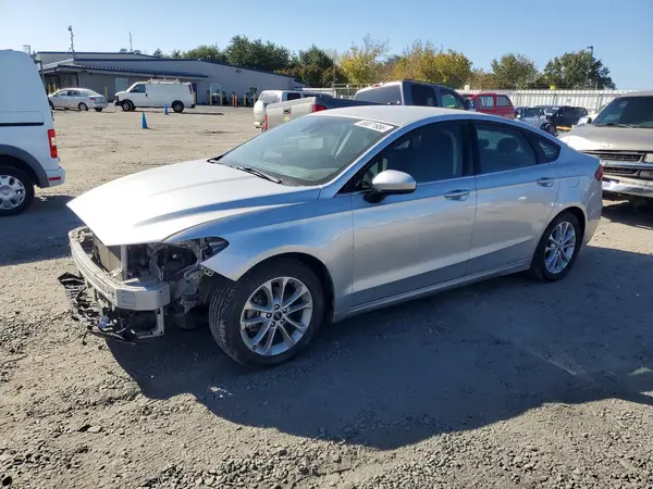3FA6P0HD8KR201974 — 2019 Ford Fusion, Передняя часть (Front End), фото до ремонта