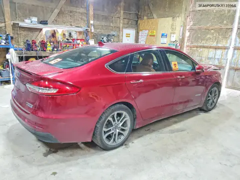 2019 Ford Fusion Titanium VIN 3FA6P0RU5KR135964 фото 3