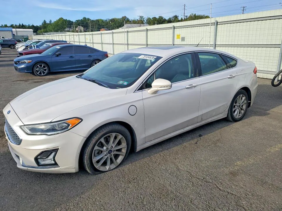 2019 FORD FUSION VIN 3FA6P0SU2KR192763 фото 1