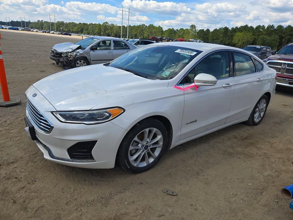 2019 FORD FUSION VIN 3FA6P0MU7KR263940 фото 1