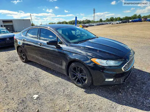 2019 Ford Fusion Se VIN 3FA6P0HDXKR229047 фото 4