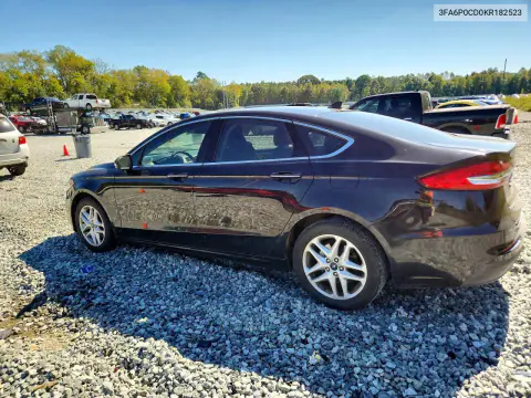 2019 Ford Fusion Sel VIN 3FA6P0CD0KR182523 фото 2