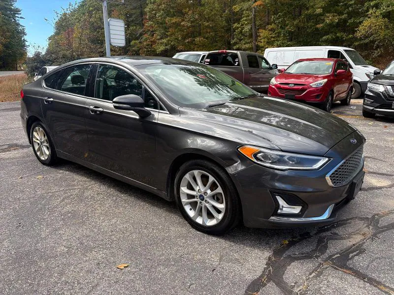 2019 FORD FUSION VIN 3FA6P0SU4KR227819 фото 1