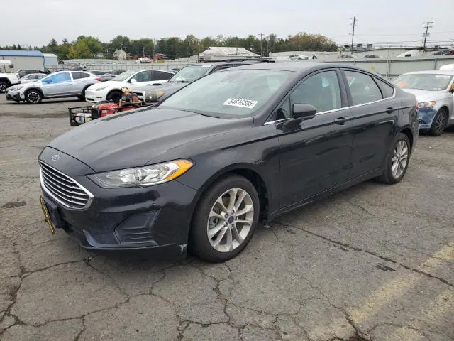 2019 FORD FUSION VIN 3FA6P0LU8KR258117 фото 1