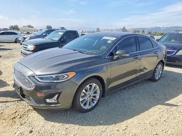 3FA6P0SU5LR171004 — 2020 Ford Fusion, Передняя часть (Front End), фото до ремонта