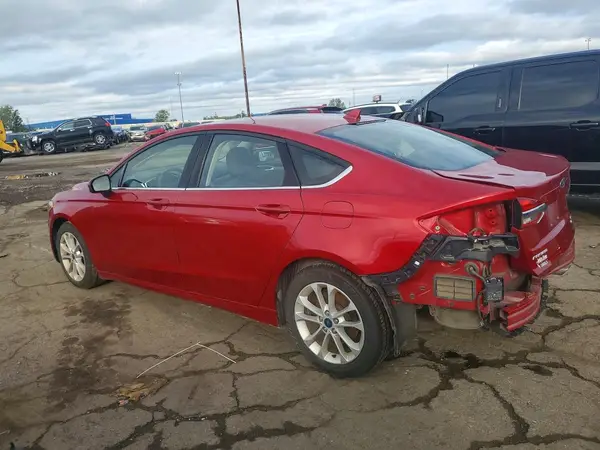 3FA6P0HD2LR143569 — 2020 Ford Fusion, фото 2 с аукциона Copart, Задняя часть