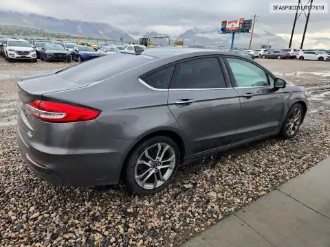 3FA6P0CD1LR177610 — 2020 Ford Fusion, фото 3 с аукциона Copart, Передняя часть