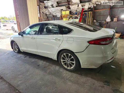 3FA6P0LU8LR121423 — 2020 Ford Fusion, фото 2 с аукциона Copart, Передняя часть