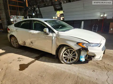 3FA6P0LU8LR121423 — 2020 Ford Fusion, фото 4 с аукциона Copart, Передняя часть