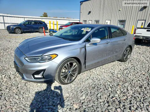 3FA6P0D95LR204253 — 2020 Ford Fusion, Передняя часть, фото до ремонта