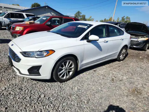 3FA6P0HD6LR185727 — 2020 Ford Fusion, Сторона, фото до ремонта