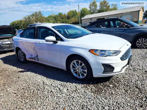 3FA6P0HD6LR185727 — 2020 Ford Fusion, фото 4 с аукциона Copart, Сторона