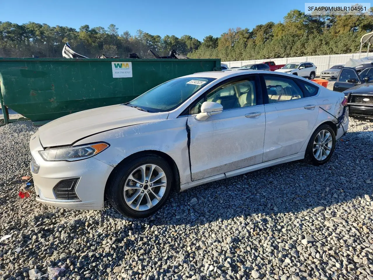 3FA6P0MU3LR104561 Ford Fusion 2020 — повреждение Повреждения со всех сторон, фото до ремонта