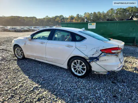 3FA6P0MU3LR104561 — 2020 Ford Fusion, фото 2 с аукциона Copart, Повреждения со всех сторон