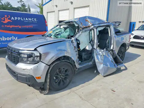 3FTTW8E32PRB00690 — 2023 Ford Maverick, Повреждения со всех сторон, фото до ремонта