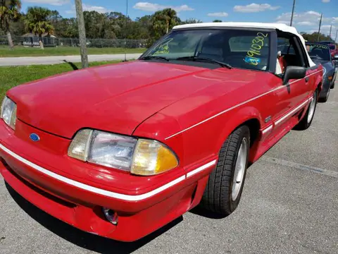 1991 FORD MUSTANG GT VIN 1FACP45E4MF140324 фото 2