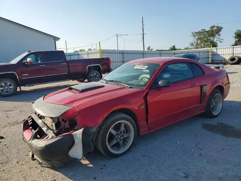 1FAFP42X91F143332 — 2001 Ford Mustang, Передняя часть (Front End), фото до ремонта