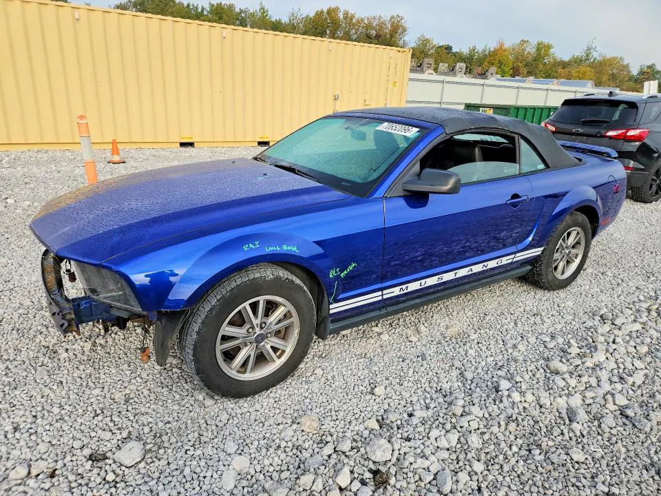 2005 FORD MUSTANG VIN 1ZVFT84NX55249709 фото 1