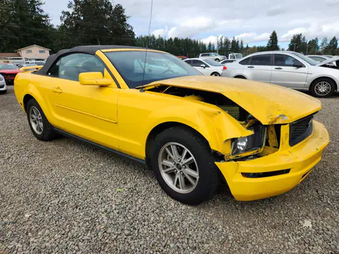 2005 FORD MUSTANG VIN 1ZVFT84N155182448 фото 4