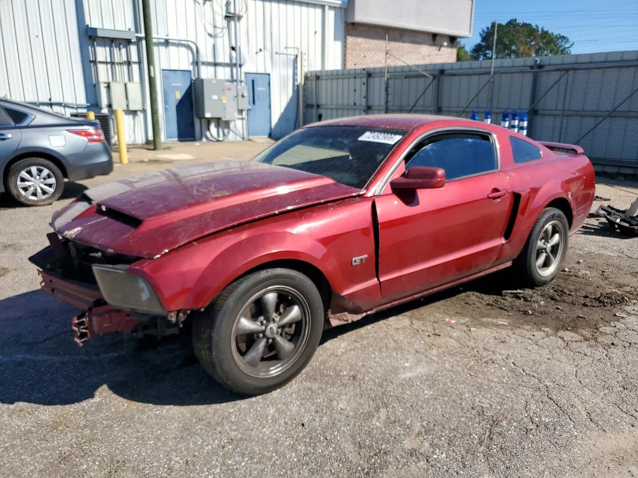 2005 Ford Mustang Gt VIN 1ZVFT82H655142279 фото 1