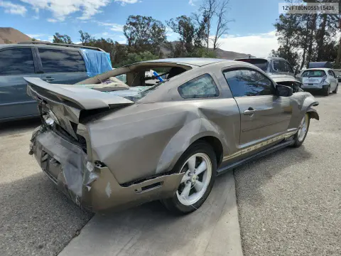 2005 Ford Mustang VIN 1ZVFT80N055115426 фото 3