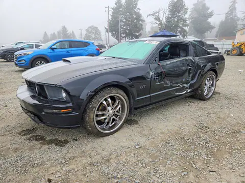 1ZVHT82H575234656 — 2007 Ford Mustang, Боковая часть (Side), фото до ремонта