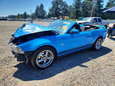 1ZVBP8FH0A5119653 — 2010 Ford Mustang, Передняя часть (Front End), фото до ремонта