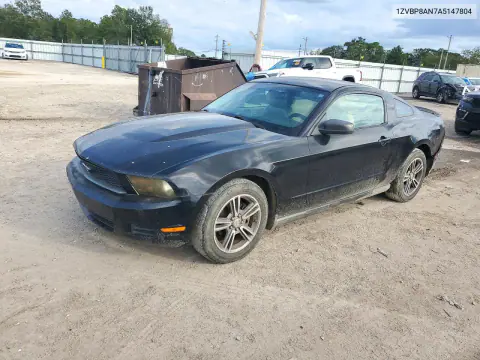 1ZVBP8AN7A5147804 — 2010 Ford Mustang, Задняя часть, фото до ремонта