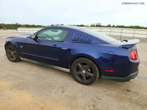 2010 Ford Mustang VIN 1ZVBP8CH7A5171303 фото 2