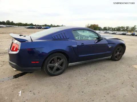 2010 Ford Mustang VIN 1ZVBP8CH7A5171303 фото 3