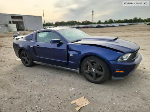 2010 Ford Mustang VIN 1ZVBP8CH7A5171303 фото 4