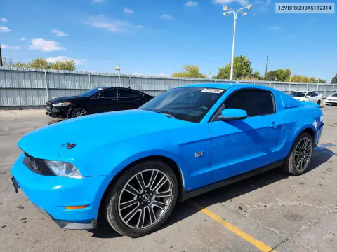 1ZVBP8CH3A5112314 — 2010 Ford Mustang, Град, фото до ремонта
