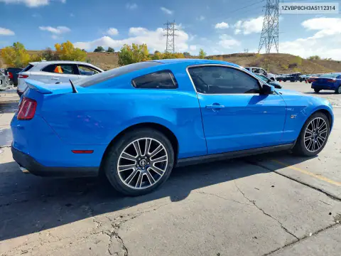 1ZVBP8CH3A5112314 — 2010 Ford Mustang, фото 3 с аукциона Copart, Град