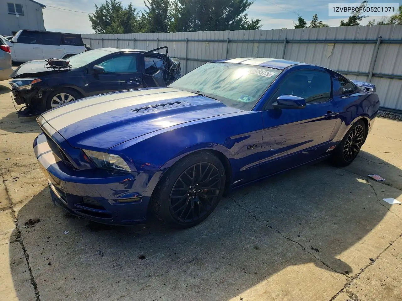 2013 Ford Mustang Gt VIN 1ZVBP8CF6D5201071 фото 1