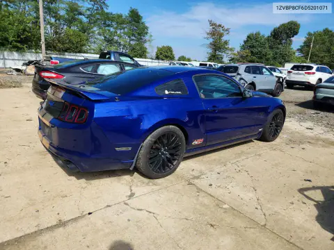 2013 Ford Mustang Gt VIN 1ZVBP8CF6D5201071 фото 3
