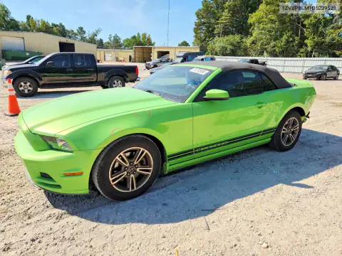 1ZVBP8EM1D5239528 — 2013 Ford Mustang, Задняя часть, фото до ремонта