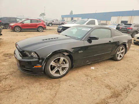 1ZVBP8CF7E5269879 — 2014 Ford Mustang, Передняя часть (Front End), фото до ремонта