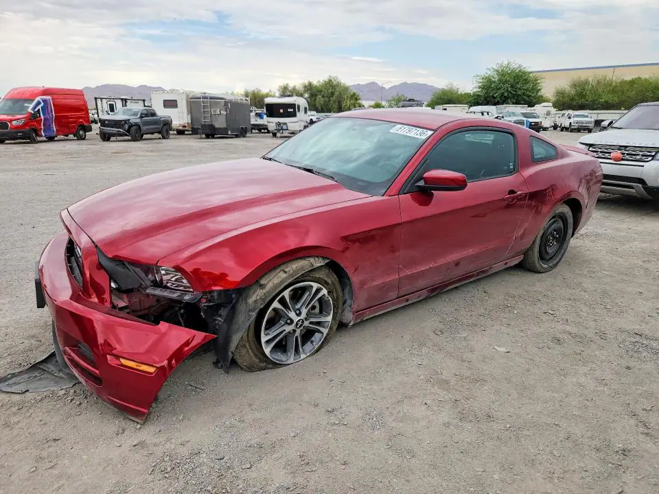 1ZVBP8AM2E5278510 Ford Mustang 2014 — повреждение Передняя часть, фото до ремонта