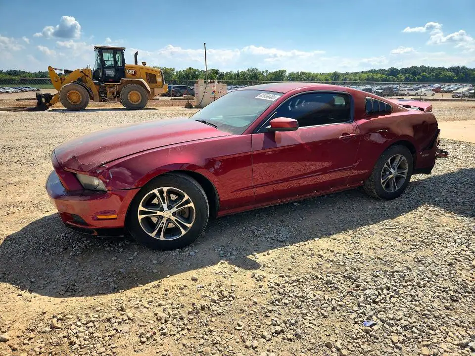 1ZVBP8AMXE5314072 Ford Mustang 2014 — повреждение Задняя часть, фото до ремонта
