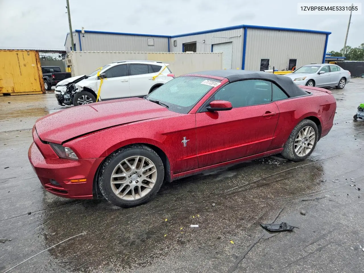 2014 Ford Mustang VIN 1ZVBP8EM4E5331055 фото 1