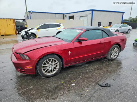 1ZVBP8EM4E5331055 — 2014 Ford Mustang, Передняя часть, фото до ремонта