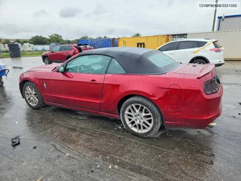 2014 Ford Mustang VIN 1ZVBP8EM4E5331055 фото 2