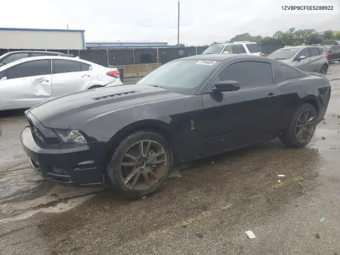 1ZVBP8CF0E5288922 — 2014 Ford Mustang, Сторона, фото до ремонта