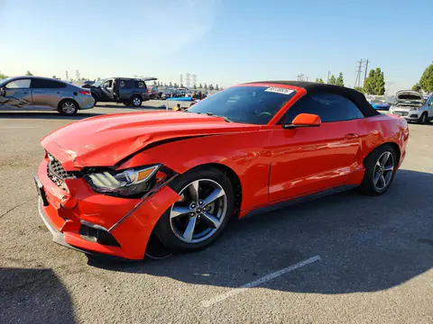 1FATP8EMXF5385488 — 2015 Ford Mustang, Передняя часть (Front End), фото до ремонта