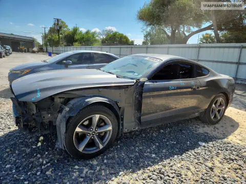 1FA6P8AM5F5318039 — 2015 Ford Mustang, Передняя часть, фото до ремонта